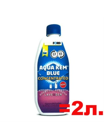 Концентрат жидкости для биотуалета Thetford Aqua Kem Blue 0,78 л (аналог 2 л. обычной жидкости)