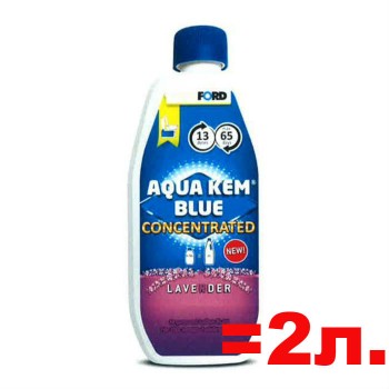 Концентрат жидкости для биотуалета Thetford Aqua Kem Blue 0,78 л (аналог 2 л. обычной жидкости)