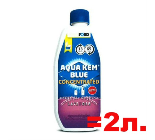 Концентрат жидкости для биотуалета Thetford Aqua Kem Blue 0,78 л (аналог 2 л. обычной жидкости)