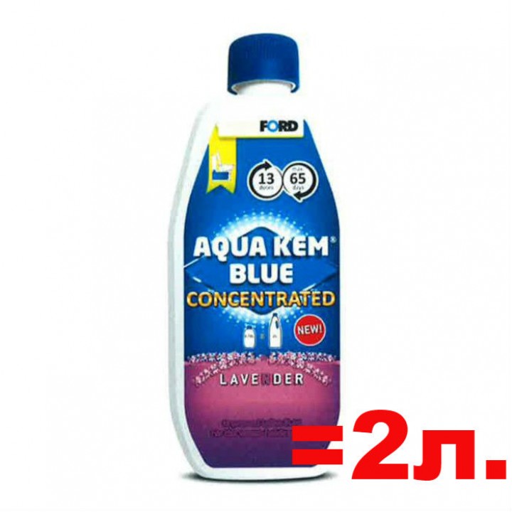 Концентрат жидкости для биотуалета Thetford Aqua Kem Blue 0,78 л (аналог 2 л. обычной жидкости)