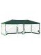 Садовый шатер беседка для дачи Green Glade 1056 с москитной сеткой, 18 кв/м