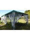 Садовый шатер беседка для дачи Green Glade 1056 с москитной сеткой, 18 кв/м
