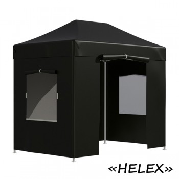 Шатер-гармошка Helex 4322 черный (6 кв/м)