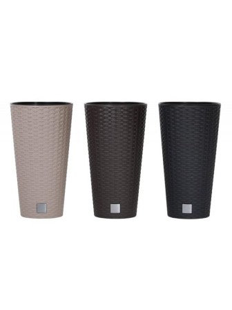 Садовое кашпо для цветов RATO TUBUS DRTUS300-7529U мокко 2 предмета 15 и 27 л