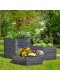 Теплая грядка GRAF ERGO RAISED BED 645100, 6 панелей