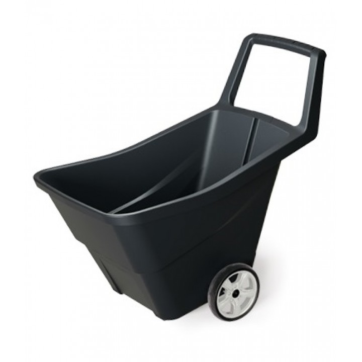 Тачка садовая Prosperplast LOAD & GO II черный 85 л, пластик
