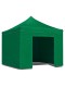 Шатер-гармошка быстросборный, тент палатка Helex 4220 зеленый 4 кв./м