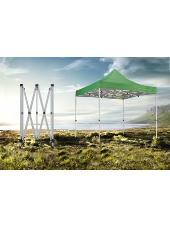Шатер-гармошка быстросборный, тент палатка Helex 4220 зеленый 4 кв./м