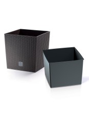 Садовое кашпо для цветов RATO LOW DRTS265L-440U венге 2 предмета 11 и 15,8 л