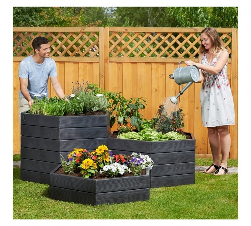Теплая грядка GRAF ERGO RAISED BED 645100, 6 панелей