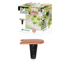 Бордюр для клумбы или сада Prosperplast IPAK1-R624 Palisada терракотовый, 380 см