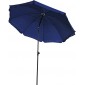 Зонт от солнца пляжный Green Glade А2072 синий d 240 см с наклоном