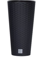 Садовое кашпо для цветов RATO TUBUS DRTUS300-S433 антрацит 2 предмета 15 и 27 л