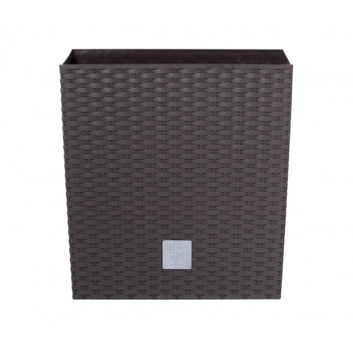 Садовое кашпо для цветов RATO LOW DRTS325L-S433 антрацит 2 предмета 21 и 32 л