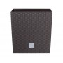 Садовое кашпо для цветов RATO LOW DRTS325L-S433 антрацит 2 предмета 21 и 32 л