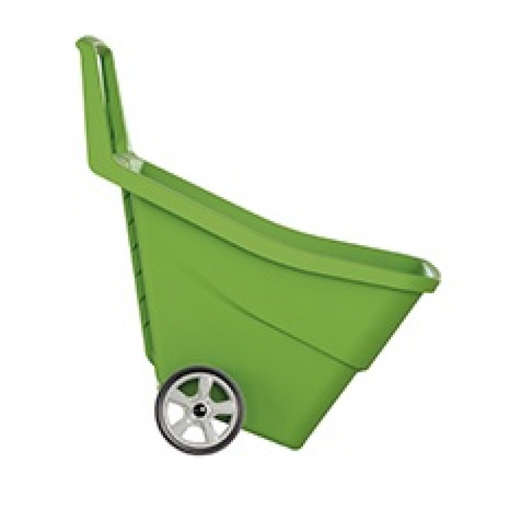 Тачка садовая Prosperplast LOAD & GO III оливковый 95 л, пластик