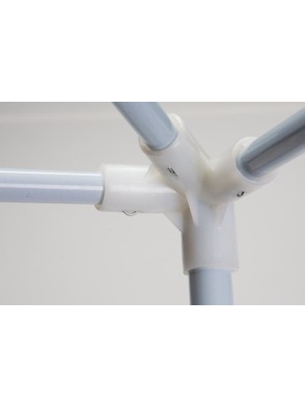 Садовый шатер беседка из полиэстера Green Glade 1067 с москитными сетками, 9 кв.м