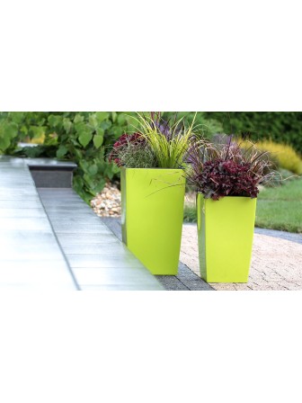 Садовое кашпо для цветов URBI SQUARE DURS325-370U оливковый 2 предмета 21 и 49 л