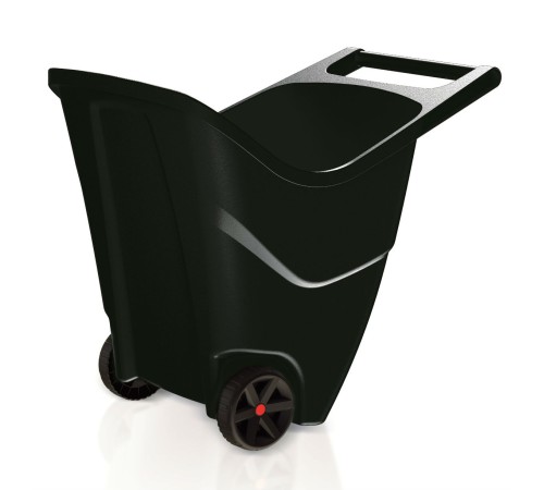 Тачка садовая Prosperplast LOAD & GO III черный 95 л, пластик