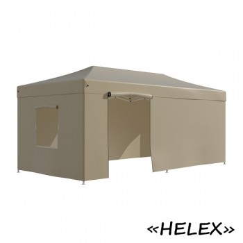 Шатер-гармошка Helex 4362 бежевый (18 кв/м)