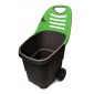 Садовая тележка Helex H810, черный/зеленый 65 л, двухколесная, пластик