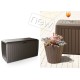 Ящик садовый для хранения Prosperplast BOXE BOARD MBBD290-440U, цвет венге