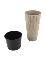 Садовое кашпо для цветов RATO TUBUS DRTUS400-7529U мокко 2 предмета 35 и 64 л