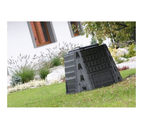 Компостер садовый Prosperplast Biocompo 900 л черный IKBI900C-S411