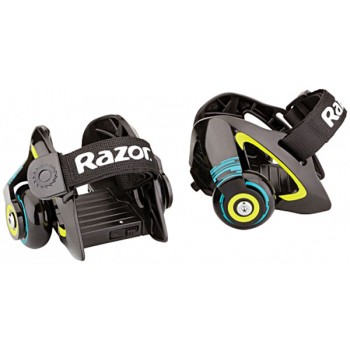 Компактные ролики на обувь Razor Jetts (зелёный)