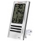 Цифровой термометр RST 42301 IQ 301, дом/улица, 2 будильника, серебристый корпус