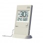 Оконный термогигрометр RST 01595 с выносным термосенсором, цвет "слоновая кость"
