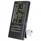 Цифровой термометр RST 02309 дом/улица, часы , черный корпус