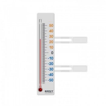 Термометр оконный спиртовой на липучках RST 02091