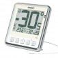 Цифровой термометр RST 02402 с большим дисплеем, дом/улица, цвет "слоновая кость"