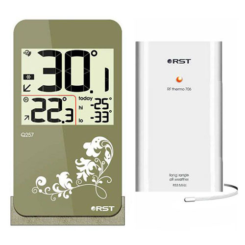 Цифровой термометр RST 02257 с радиодатчиком