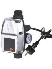 Регулятор давления электронный ЭДД-5, кабель1,3м+розетка (до 1.1кВт, 10А, 1.5-10бар, t°C 0-60, d вх./вых.отв. 1")