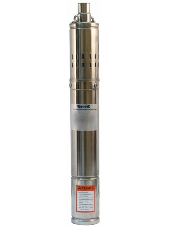 Насос погруж. винтовой Vodotok 3QGD 1.5-72-0.37, (d-75мм, 370Вт, 25 л/мин, H-72м, d отв.1", кабель 12м, примеси до 0,25%)