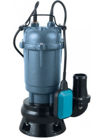 Насос фекальный (крыльчатка из стали) Vodotok WQD750F, (750Вт, 250 л/мин, H-15м, d вых.отв.50мм, кабель 8м).