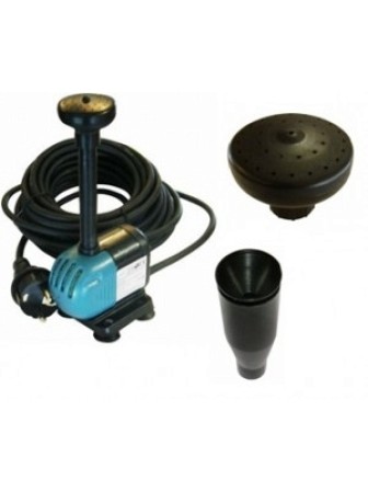 Насос для фонтана LEO XKF-20Р, насадки 2 шт.