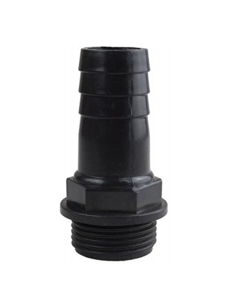 Штуцер пластиковый, модель DN25 (шланг 1")