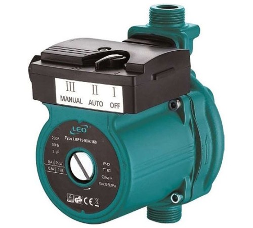Насос циркуляционный LEO LRP 15-50В/130 без гаек