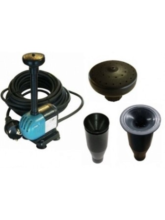 Насос для фонтана LEO XKF-55Р, насадки 3 шт.
