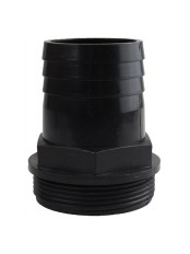 Штуцер пластиковый, 50 мм модель DN50 (шланг 2")