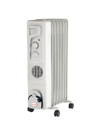 Обогреватель масляный "Умница" ОМ-11с-2,5кВт (цвет серый)