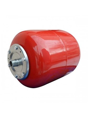 Бак расширительный (экспанзомат) БРОФ-24л-В для систем отопления (красный).