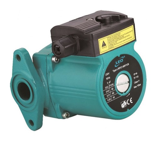 Насос циркуляционный фланцевый LEO LRP 21-50F/120 с гайками