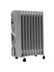 Обогреватель масляный "Умница" ОМВ-9с-2,4кВт (с вентилятором)