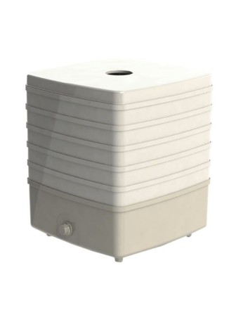 Сушилка для овощей и фруктов Ротор Дива-Люкс СШ-010-02, 5 белых поддонов