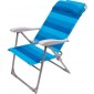 Кресло-шезлонг складное Ника К2 Цвет - Синий