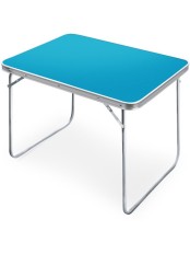 Стол туристический складной влагостойкий Ника ССТ-5/4 в сумке переноске, столешница голубая